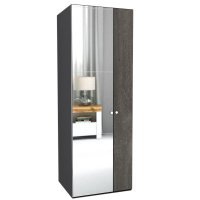 DULAP LEX 75-218-66 D GRI/DECOR K352/OGLINDA