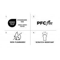 Pat Tapitat AZURRO VELVET 140 Genarom Gri