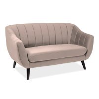 Canapea 2L ELITE VELVET 2 Bluvel 28 / Beige
