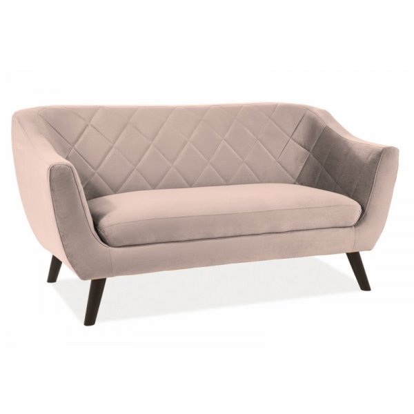 Canapea 2L MOLLY VELVET 2 Bluvel 28 / Beige