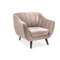 Fotoliu ELITE VELVET 1 Bluvel 28 / Beige