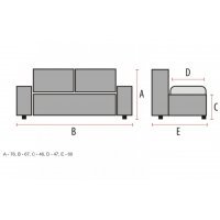 Fotoliu TM 1 VELVET Genarom SN Bluvel 28 / Crem