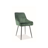 Scaun Tapitat ALBI VELVET Genarom SN Verde/ Tap. 119