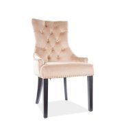 Scaun Tapitat EDWARD VELVET Genarom SN Crem / Bluvel 28