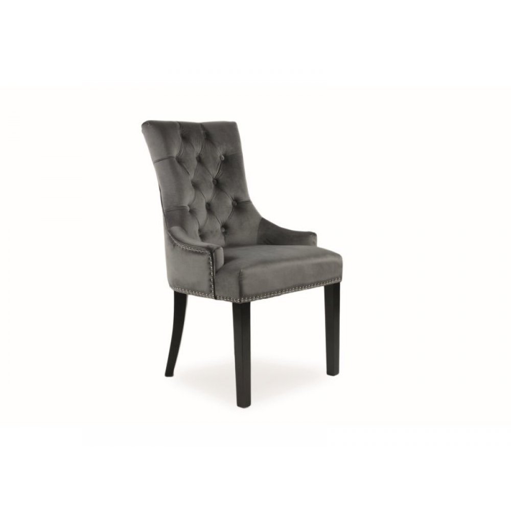 Scaun Tapitat EDWARD VELVET Genarom SN Gri / Bluvel 14