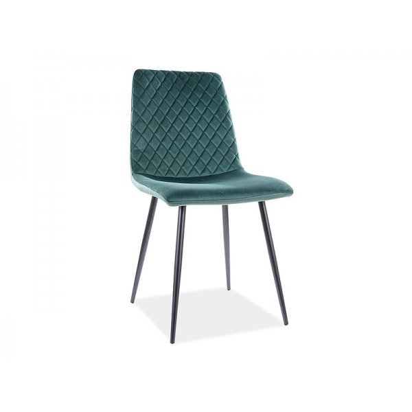 Scaun Tapitat IRYS VELVET Genarom SN Verde / Bluvel 78