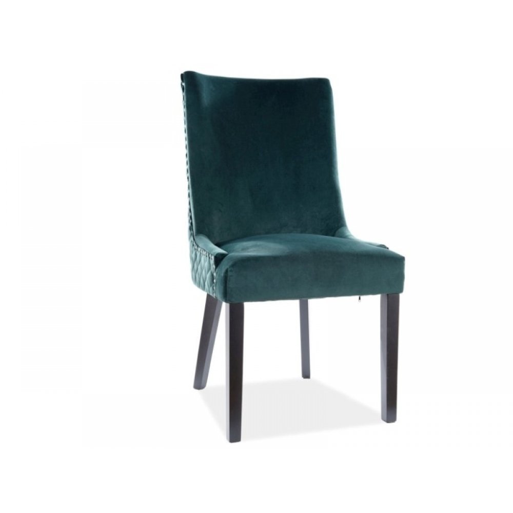 Scaun Tapitat LEON VELVET Genarom SN Verde / Bluvel 78