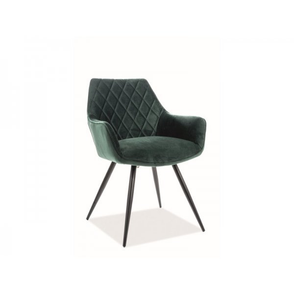 Scaun Tapitat LINEA VELVET Genarom SN Verde / Bluvel 78