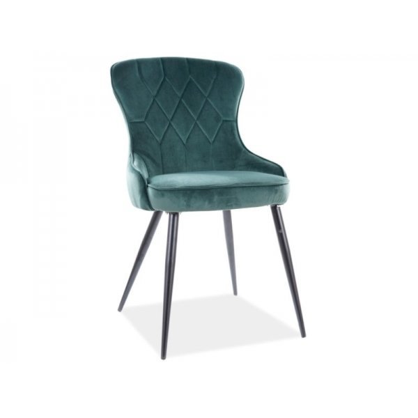 Scaun Tapitat LOTUS VELVET Genarom SN Verde / Bluvel 78