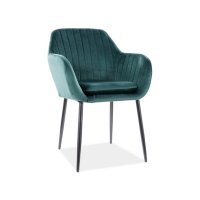 Scaun Tapitat WENUS VELVET Genarom SN Verde / Bluvel 78