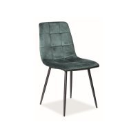 Scaun Tapitat MILA VELVET Genarom SN Verde / Bluvel 78