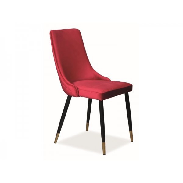 Scaun Tapitat PIANO VELVET Genarom SN Rosu / Bluvel 59