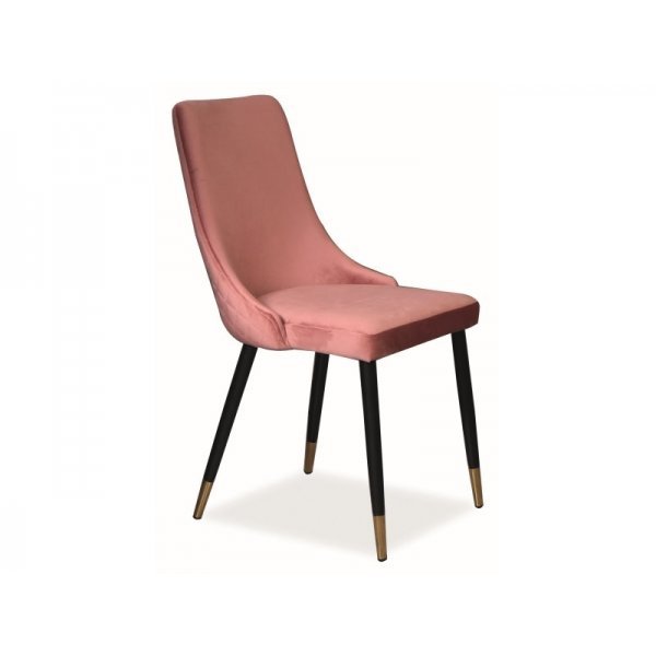 Scaun Tapitat PIANO VELVET Genarom SN Roz / Bluvel 52