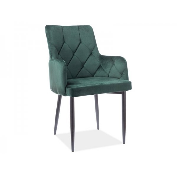 Scaun Tapitat RICARDO B VELVET Genarom SN Verde / Bluvel 78