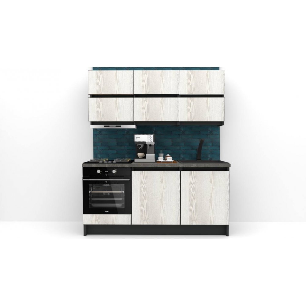Bucatarie FOLLOW 180 FRONT PAL  0164 / decor K010