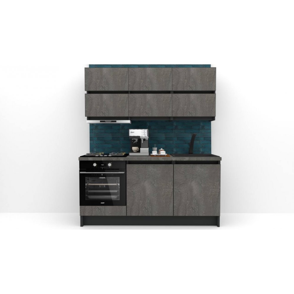 Bucatarie FOLLOW 180 FRONT PAL  0164 / decor K084
