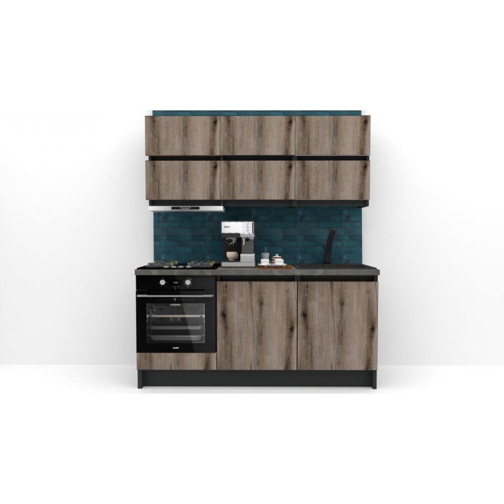 Bucatarie FOLLOW 180 FRONT PAL  0164 / decor K366