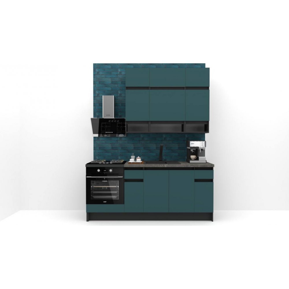 Bucatarie FOLLOW 200 FRONT PAL  0164 / decor 0244