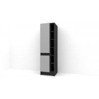 Bucatarie FOLLOW dulap inalt DR 2D 60-207 FRONT PAL  0164 / decor Gri