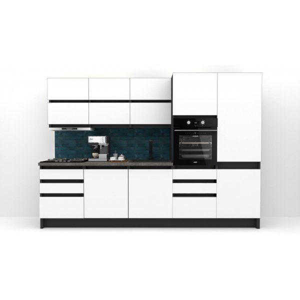 Bucatarie FOLLOW 300 FRONT PAL  0164 / decor Alb