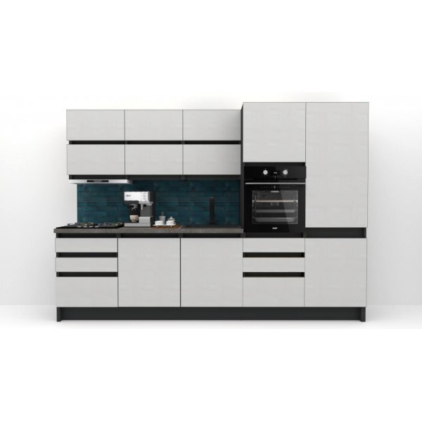 Bucatarie FOLLOW 300 FRONT PAL  0164 / decor Gri