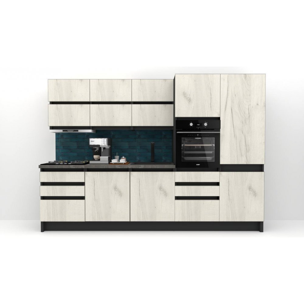 Bucatarie FOLLOW 300 FRONT PAL  0164 / decor K001