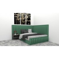 Pat Tapitat de Colt DIVINO 160 DR fara noptiere, Rico 18