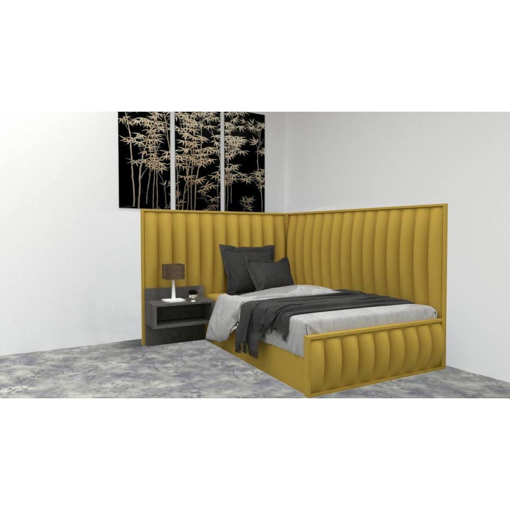 Pat Tapitat de Colt DIVINO 120 DR fara noptiere, Rico 10