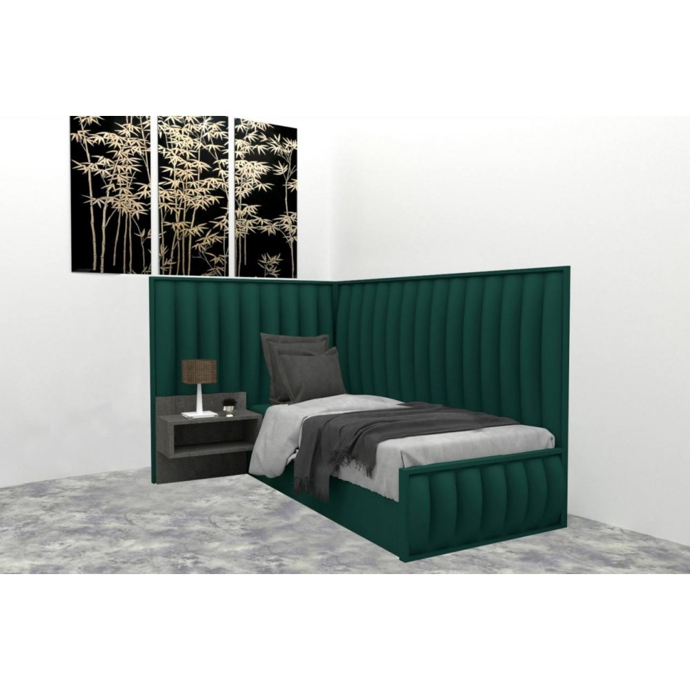 Pat Tapitat de Colt DIVINO 90 DR fara noptiere, Kronos 04