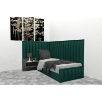 Pat Tapitat de Colt DIVINO 90 DR fara noptiere, Kronos 04