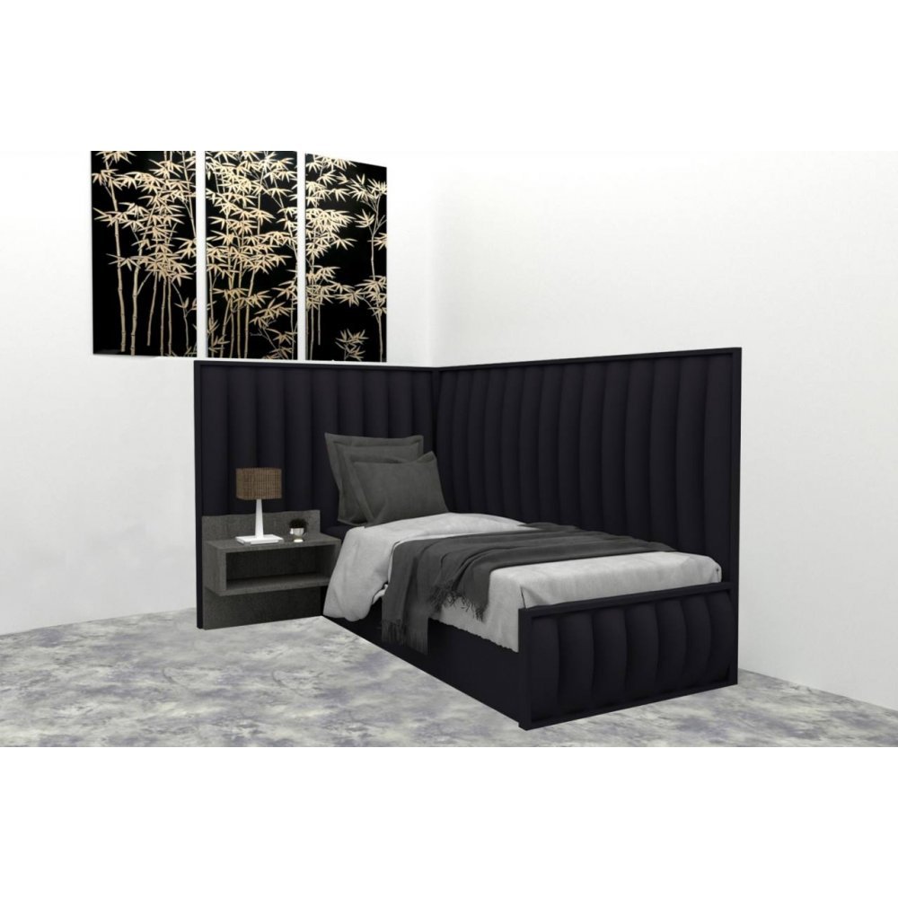 Pat Tapitat de Colt DIVINO 90 DR fara noptiere, Kronos 07