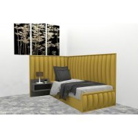 Pat Tapitat de Colt DIVINO 90 DR fara noptiere, Rico 10