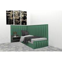 Pat Tapitat de Colt DIVINO 90 DR fara noptiere, Rico 18