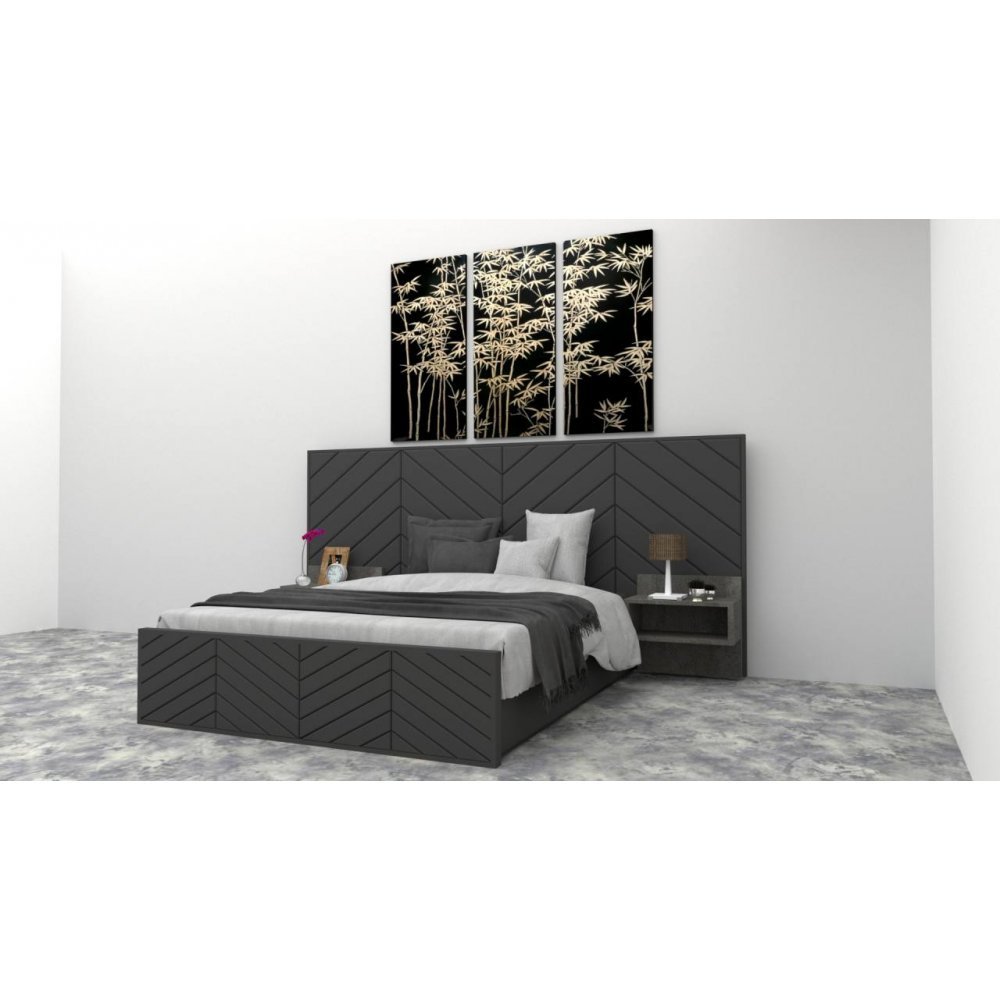 Pat Tapitat LUXURY 160 fara noptiere, Kronos 22