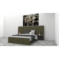 Pat Tapitat LUXURY 160 fara noptiere, Kronos 46
