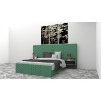 Pat Tapitat LUXURY 160 fara noptiere, Rico 18