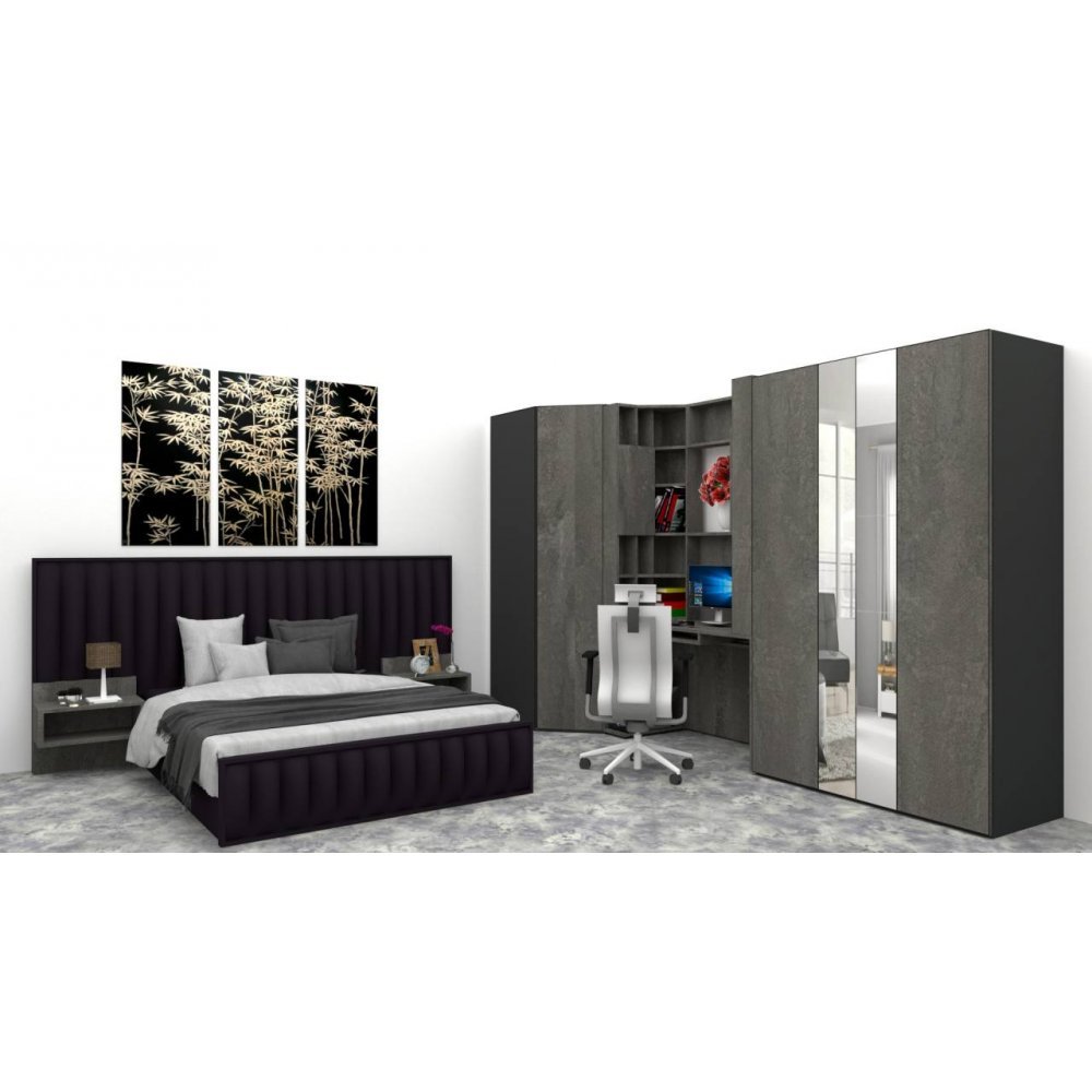 A Dormitor DIVINO 160 x 200 cm  DR Kronos 37 / K352