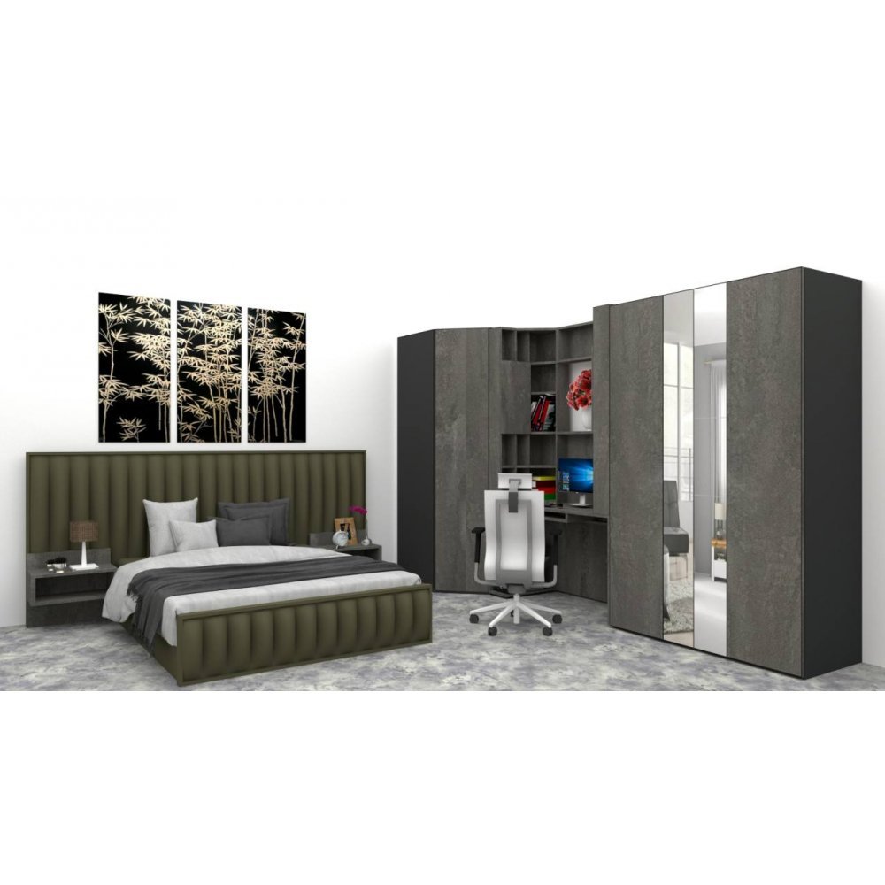 A Dormitor DIVINO 160 x 200 cm  DR Kronos 46 / K352