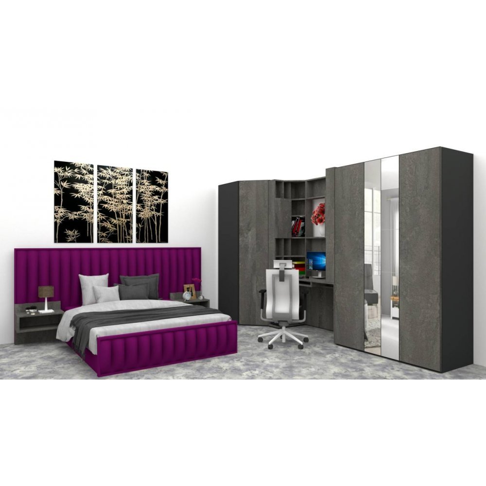 A Dormitor DIVINO 160 x 200 x 240 cm  DR Rico 07 / K352