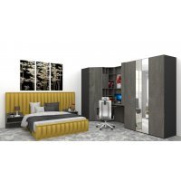 A Dormitor DIVINO 160 x 200 x 240 cm  DR Rico 10 / K352