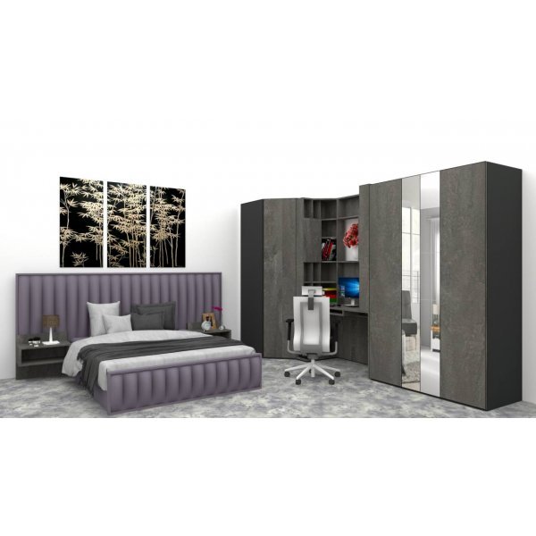 A Dormitor DIVINO 160 x 200 x 240 cm  DR Rico 12 / K352