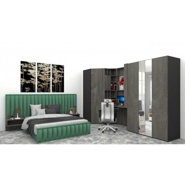 A Dormitor DIVINO 160 x 200 x 240 cm  DR Rico 18 / K352