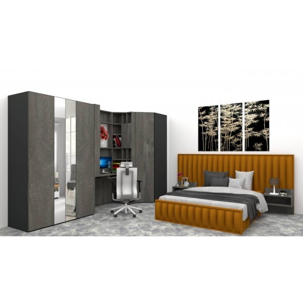 A Dormitor DIVINO 160 x 200 x 240 cm  ST Kronos 01 / K352