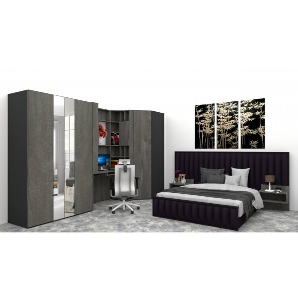 A Dormitor DIVINO 160 x 200 x 240 cm  ST Kronos 37 / K352