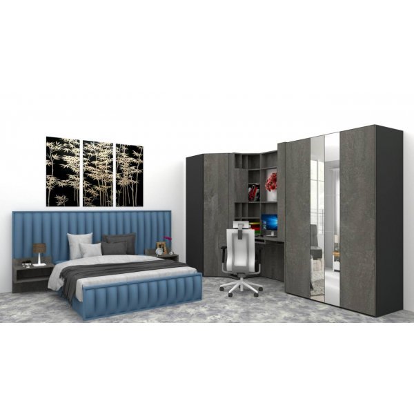 A Dormitor DIVINO 180 x 200 x 240 cm  DR Aura 12 / K352