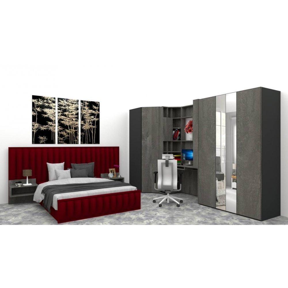 A Dormitor DIVINO 180 x 200 x 240 cm  DR Kronos 02 / K352