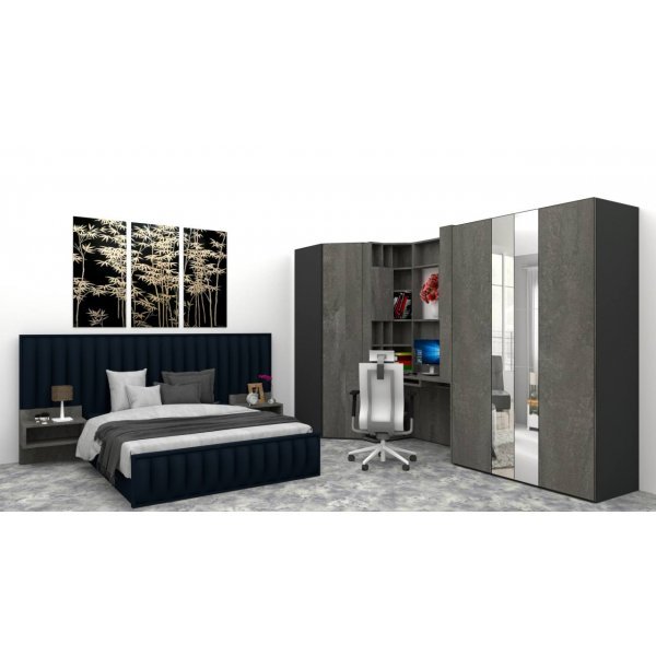 A Dormitor DIVINO 180 x 200 x 240 cm  DR Kronos 09 / K352