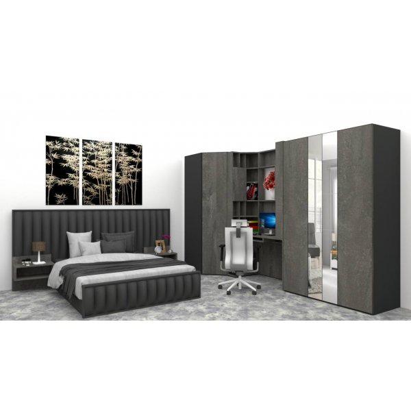 A Dormitor DIVINO 180 x 200 x 240 cm  DR Kronos 22 / K352