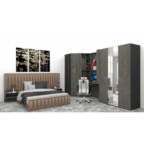 A Dormitor DIVINO 180 x 200 x 240 cm  DR Kronos 27 / K352