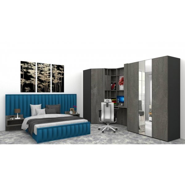 A Dormitor DIVINO 180 x 200 x 240 cm  DR Rico 11 / K352